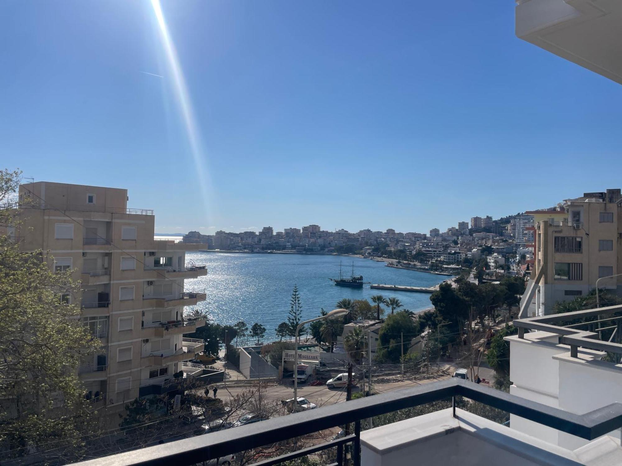 Apartamento Vista Mozzafiato Sarandë Exterior foto