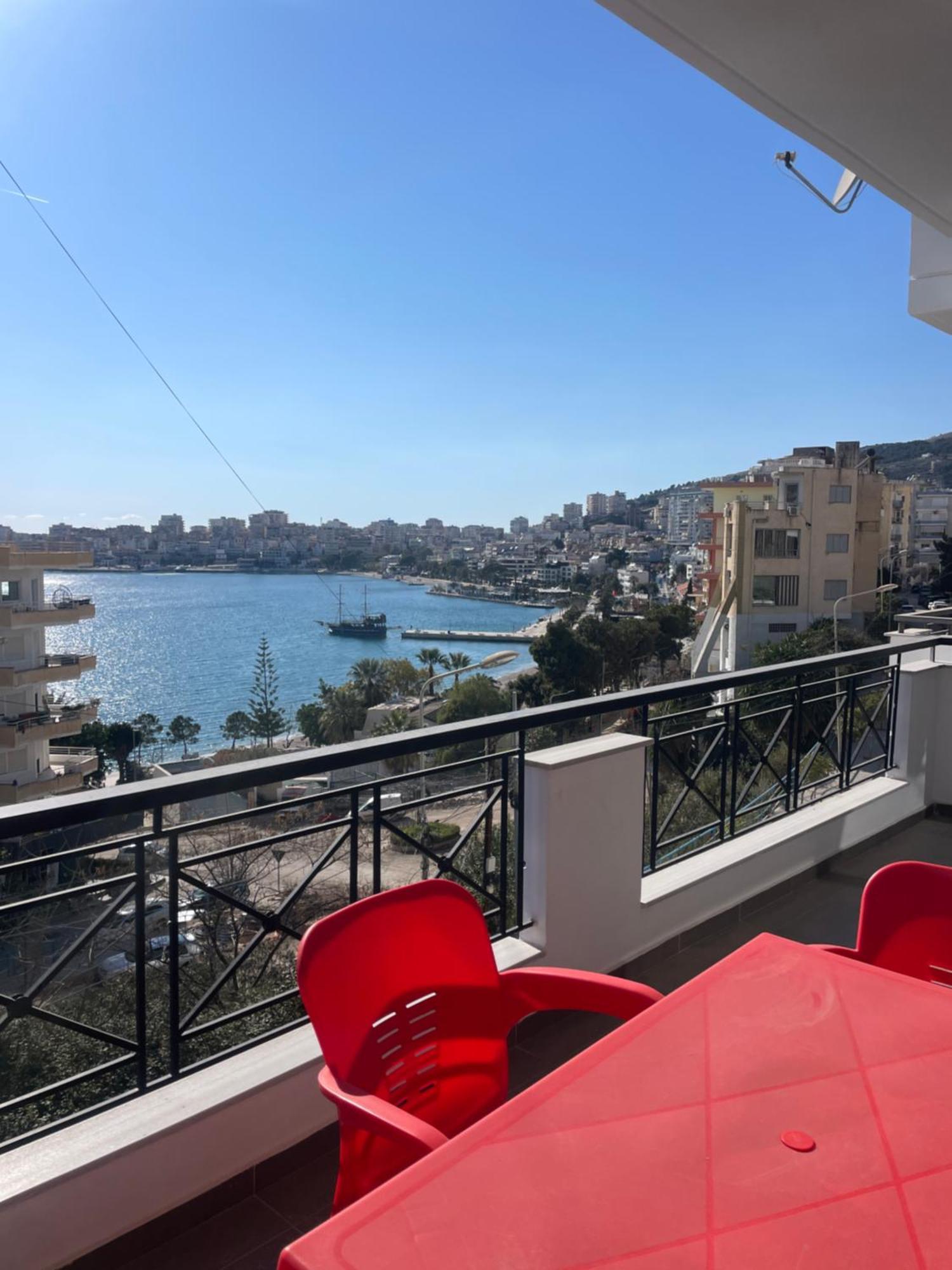 Apartamento Vista Mozzafiato Sarandë Exterior foto